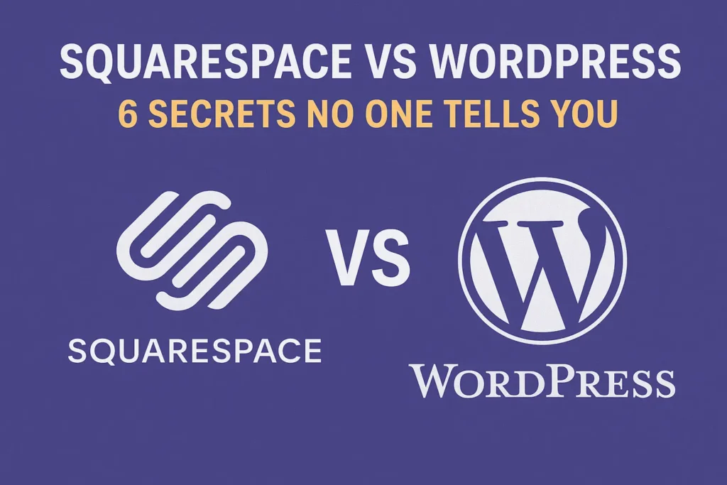 Squarespace vs Wordpress