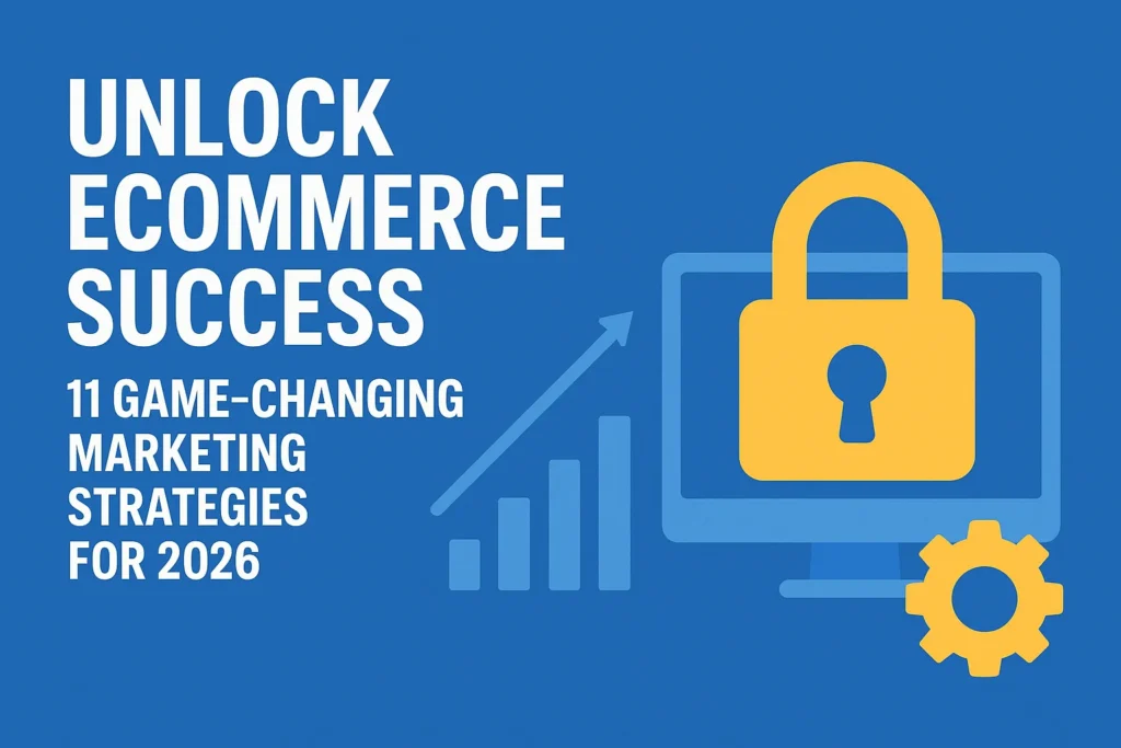Unlock Success: 11 Game-Changing Ecommerce Digital Marketing Strategies for 2026
